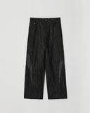 SICKLE BIKER DENIM PANTS