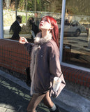 Creme Raccoon Fur Padding Mustang