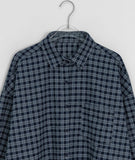 Syuin Pocket Peach Fuzz Check Shirt