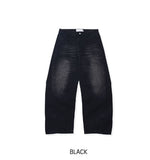 Ar Catbrush Wide Denim Pants