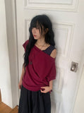 Uta Wavy Flower Punching Layered Sleeveless