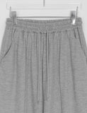Udow Summer Shirring Banded Waist Wide Pants
