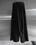 Tie Maxi Wide Sweatpants