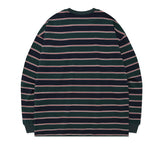 Striped Waffen Logo Long Sleeve