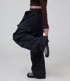 PRTN)Porterna peach two-way bending cargo pants