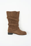 Flexi triple strap buckle boots