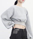 Mono side slit sweatshirt