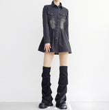 Mine denim one piece