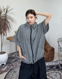 Tove Check Half Jacket