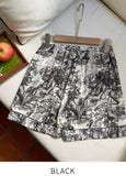 Myuteurin Toile Flower Pajama Set