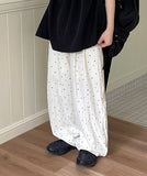 Reiki Banding Dot Wide Pants