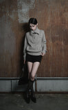 High Neck Goat Knit