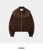 Mob Balloon suede jumper