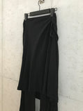 Flow wrap skirt pants