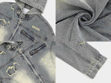 Cray Denim Hood Jacket