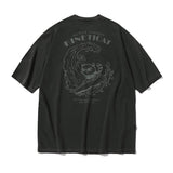 Surfing Cat Pigment Short Sleeve Tee