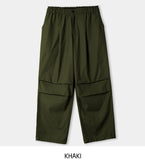 Poten Washing Balloon Pintuck Wide Pants