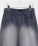 Hibis corduroy washed wide pants