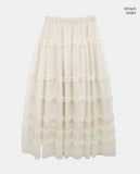 Ramu Tiered Long Skirt