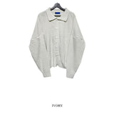 Hachi warmer balloon collar cardigan