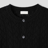 Bins Openwork Over Fit Cardigan
