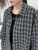 Miru Overfit Check Shirt