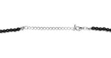 Zia Black Ball Choker Necklace