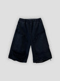 Washed Black Destroyed Part 8 Denim