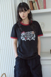 Stamp Club Ringer Short Sleeve Tee