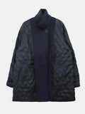 Moochi Balmacaan Over Wool Midi Coat