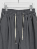 [unisex] Terned Cotton Banding Balloon Wide Pants