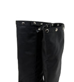 Snap Buckle Slouch Boots