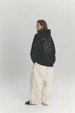 Lucky Step Embroidered Hoodie