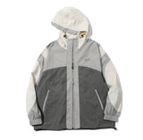 Cracking Hood Windbreaker