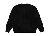 Levon Henley Neck Cable Knit