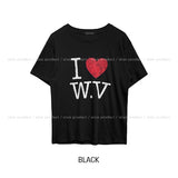 Vintage Love Lettering Overfit Short Sleeve