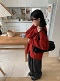 [unisex] Kosor Two-Way Knit Zip-Up Over Cardigan