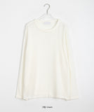 [unisex] Hatoyu Color Summer Boucle Over Knit