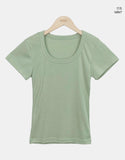 Rapino U-neck Short Sleeve T-shirt