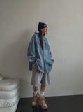Ordi Snap Over Hood Shirt
