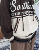 South Knitwear Hooded Zip-Up