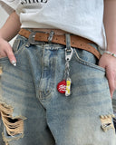 Nez Damage Bermuda Denim Pants