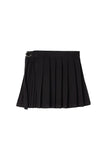 Shake Wrap Pleated Short Skirt