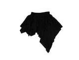 Koran Unbalance Layered Banding Skirt