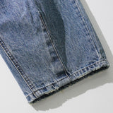 Need Dart Wide Blue Denim Pants