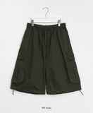 [unisex] Iltit Cargo Banding Bermuda Pants