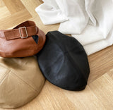 must leather beret