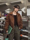 Romu Rivet Suede Flight Jumper