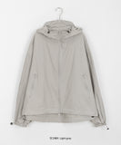 [unisex] Vincu Two-Way String Hood Pintuck Wind Jacket