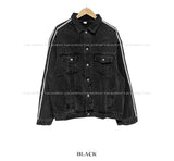 Tres line denim jacket